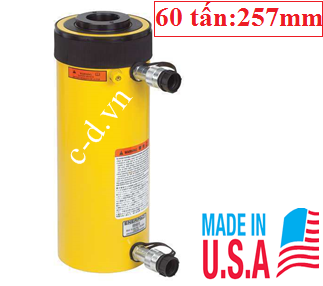 Kích thủy lực 2 chiều rỗng RRH-6010( 60 tấn, 257 mm)