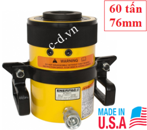 Kích thủy lực rỗng Enerpac RCH-603(60tấn, 76mm)