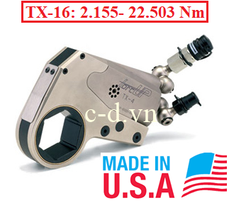 Cờ lê thủy lực Torcup TX-16( 2.155-22.503 Nm)