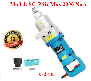 Súng siết bu lông chạy điện Max.2000 Nm SG SG-P42